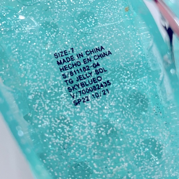 Baby Gap Toddler Jelly Sandals size 7 - Picture 4 of 4